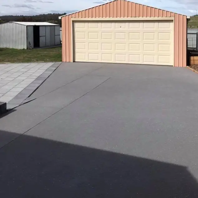 A Ballarat driveway that has had fresh concrete resurfacing